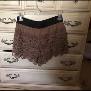 Lace shorts